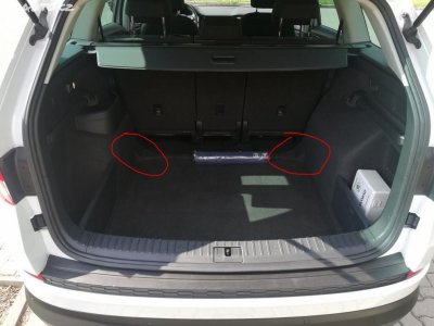 Postel do auta Škoda Kodiaq (5-ti místný bez rezervy)